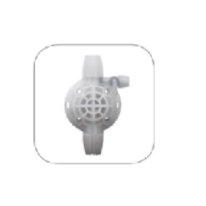 Гидравлическая головка 2-14 HC150/797/897/997 PVDF-PTFE-VT (белая)