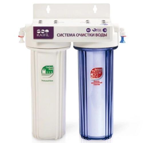 Водоочиститель PU 905W2-WF14-PR-EZ (2-х ст.система оч. воды, стандарт SL10, уголь + смола) - купить в интернет-магазине с доставкой | Кристальныйключ.рф Водоочиститель PU 905W2-WF14-PR-EZ (2-х ст.система оч. воды, стандарт SL10, уголь + смола)