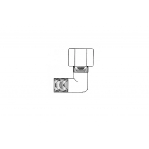 Фитинг JC 40-8-8 Aquapro Уголок 1/2"x1/2" (резьба)