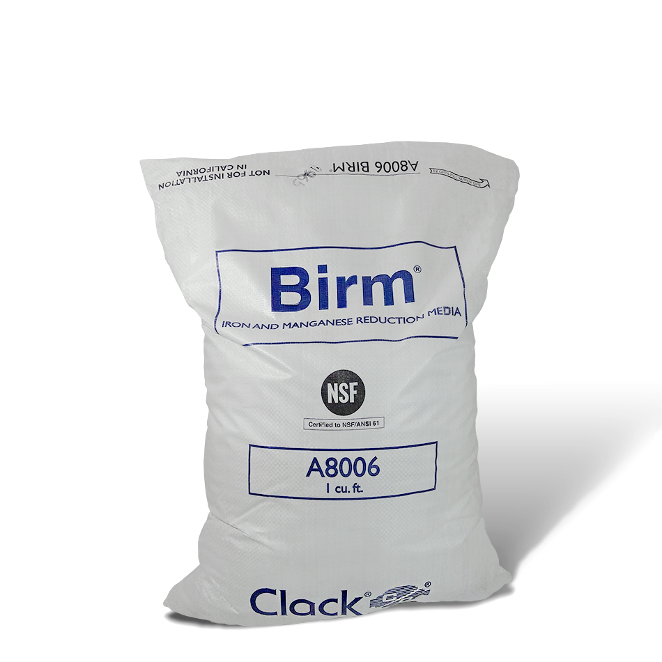 Материал для фильтра воды. Загрузка обезжелезивания Birm (28,3л., 17 кг). Засыпка для фильтров обезжелезивания Birm. Clack Birm 8006. Засыпка Birm a8006.